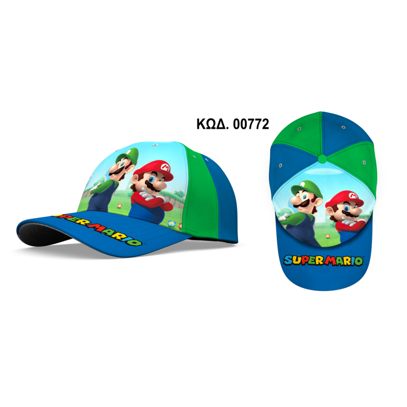 KIDS SUPER MARIO CAP 2201 KIDS CAPS
